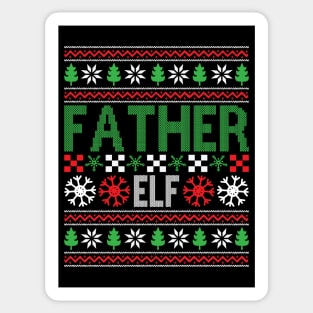 Father Elf Sticker